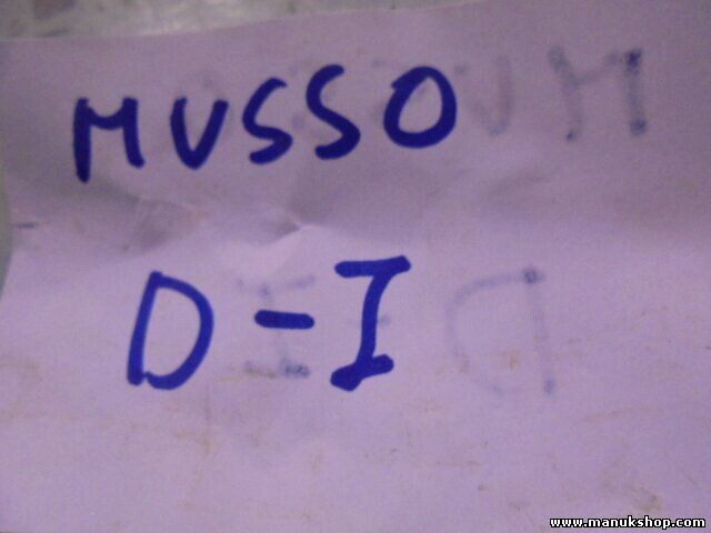 Sicherheitsgurt Gurt SsangYong Musso U0928R EEC R