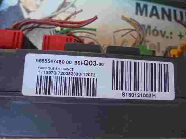 Sicherungskasten Citroën C4 966554748000 9665547480 00 Continental S180121003H