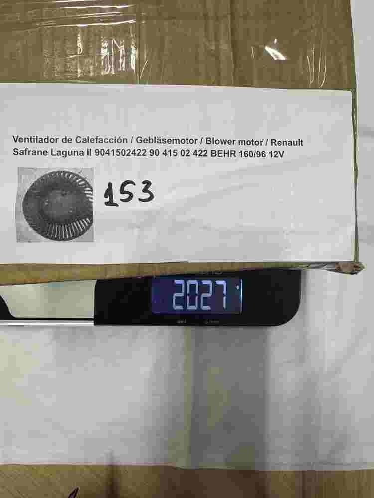 Gebläsemotor Renault Safrane Laguna II 9041502422 90 415 02 422 BEHR 160/96