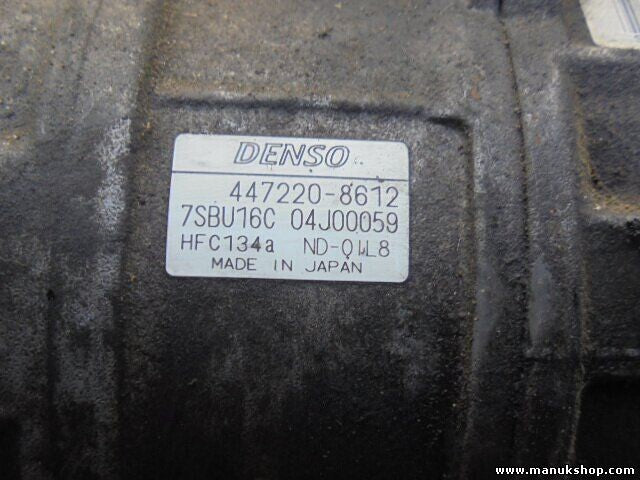 Klimakompressor Opel Zafira 2.2 DTi 16V Denso 4472208612 7SBU16C HFC134a