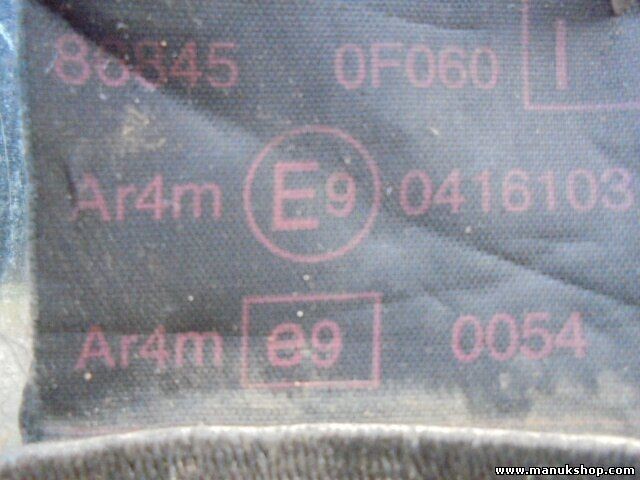 Sicherheitsgurt Gurt Nissan Terrano Ford Maverick II R20 868450F060 86845 0F060