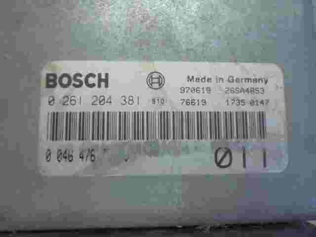Motorsteuergerät Fiat Bravo Marea (011) 00464767590 BOSCH 0261204381