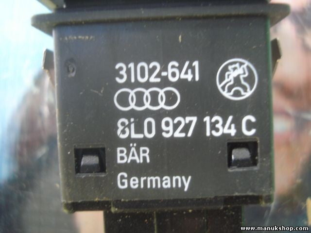 Schalter Audi A3 S3 8L1 1.6 BAR 8L0927134C 8L0 927 134 C 8LO927134C 3102641