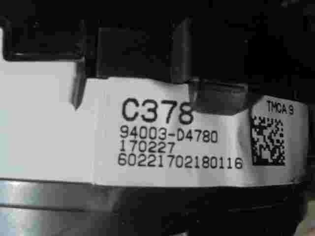 Kombiinstrument Tacho Kia Optima 94003D4780 170227 60221702180116 C378 TMCA9