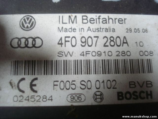 Bordnetzsteuergerät Audi A6 4F 4F0907280A 4F0910280 BOSCH F005S00102