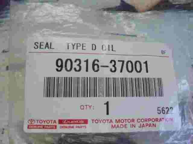 1 stuck Seal Type D Oil Toyota Lexus RAV4 RX 300 RX 330 RX 350 9031637001