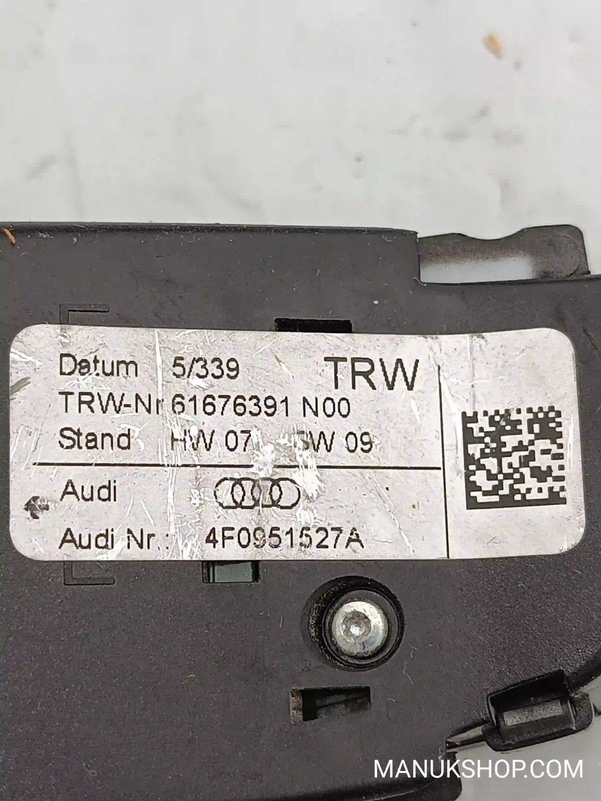 Schalter Lenkradverstellung Audi A8 Q5 Q7 A4 A6 4F0951527A 61676391N00