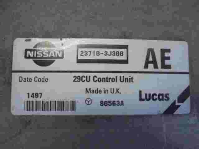 Motorsteuergerät Nissan Primera P11 29CU LUCAS 80563A 237103J300 23710-3J300 AE.