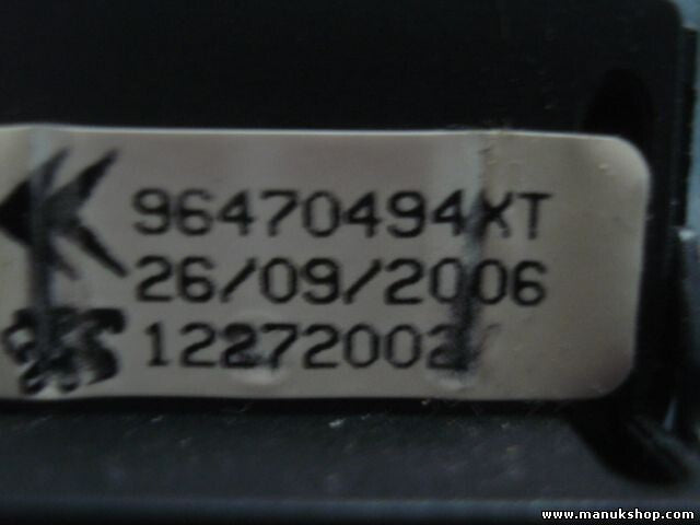 Tempomat Schalter Citroen C5 Berlingo TRW 96470494XT 9641796480 PA66-GF30
