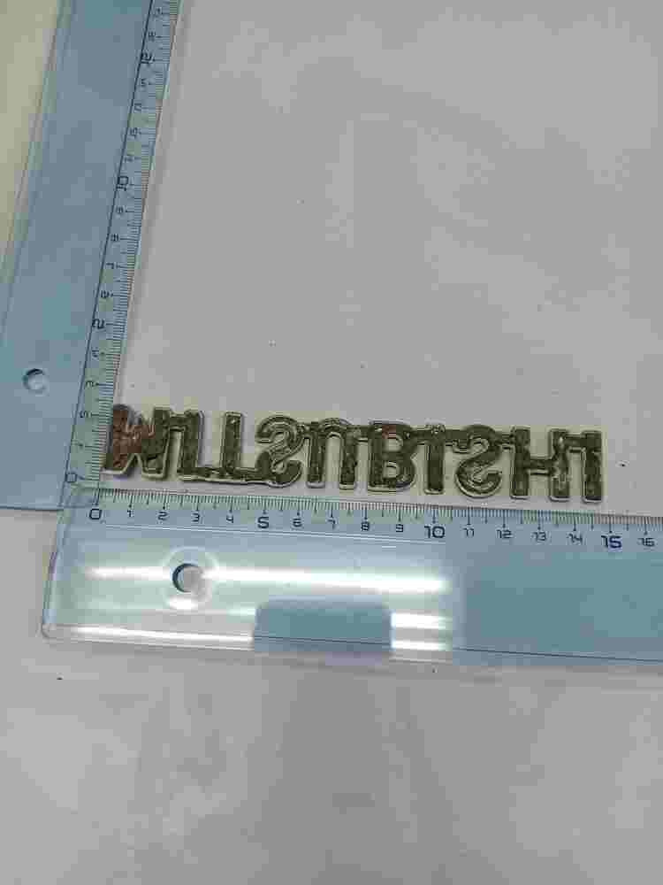 Emblem Mitsubishi Galant Lancer Outlander 14.5 cm.