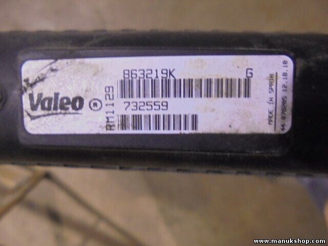 Wasserkühler Renault Scenic RX4 JA0 1.9 75 KW 1999 RM1129 863219K VALEO 732559