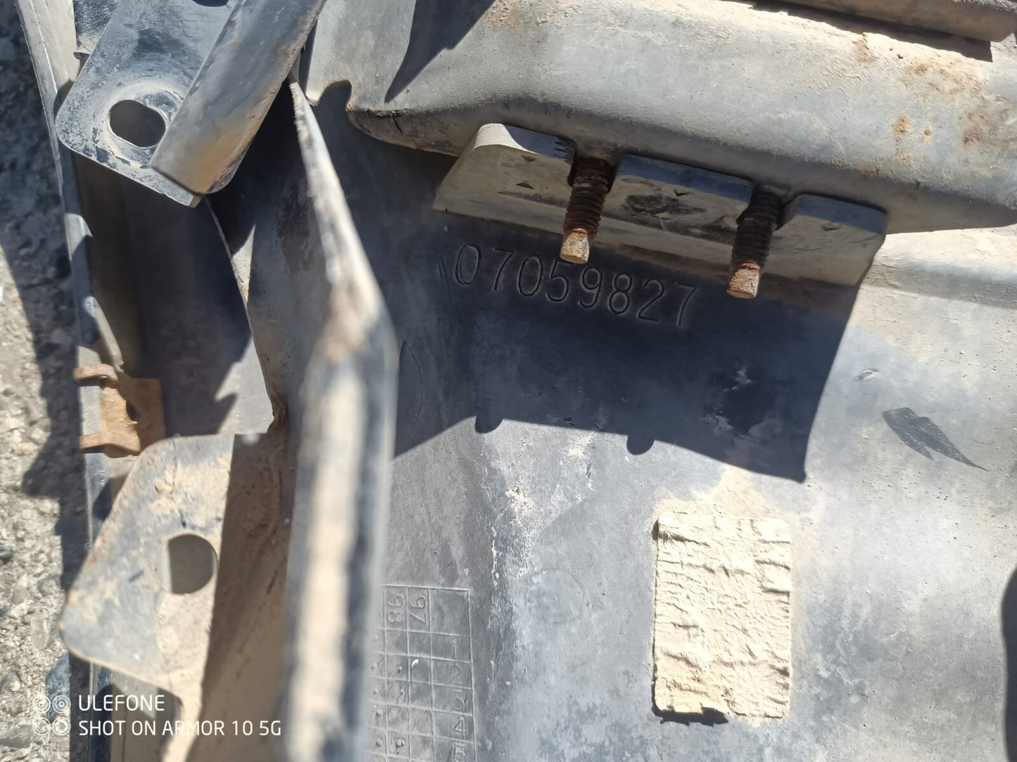 Stoßstange Seite hinten links Opel Frontera B 0603 A 2603 07059827