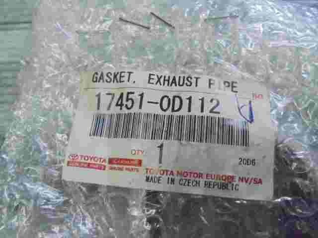 Gasket Exhaust Pipe Toyota Corolla Celica Auris 174510D112 17451-0D112