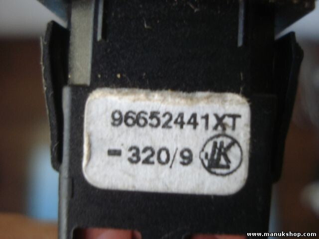 Warnblinkschalter Peugeot 5008 10/2009 96652441XT 320/9