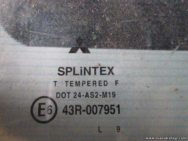Türscheibe Seitenscheibe vorne rechts Mitsubishi Pajero Pinin 1999 43R007951