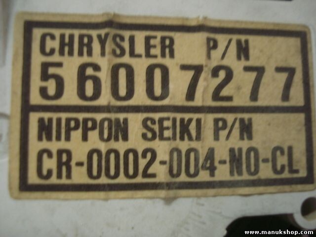 Bordcomputer Jeep Grand Cherokee 56007277 NIPPON SEIKI CR0002004N0CL