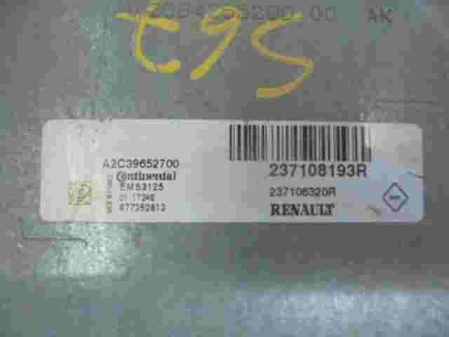 Motorsteuergerät Renault Dacia A2C39652700 237108193R 237106320R A2C84265200