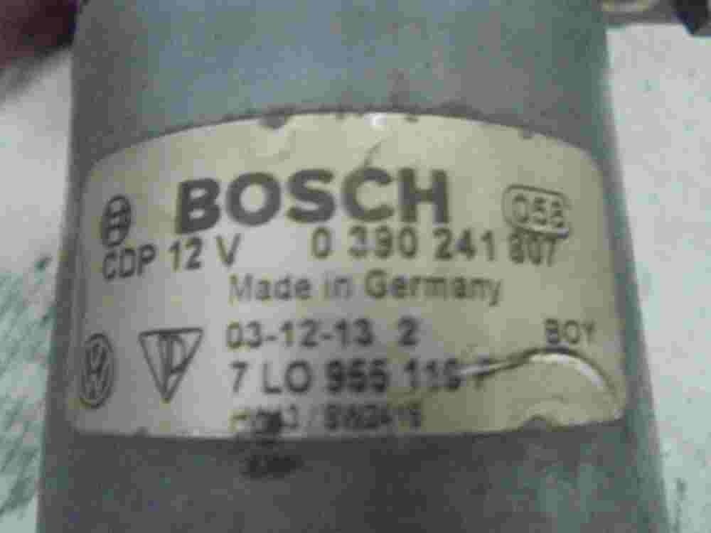 Scheibenwischermotor Porsche Cayenne Audi Q7 VW Touareg 7L0955119F 0390241807