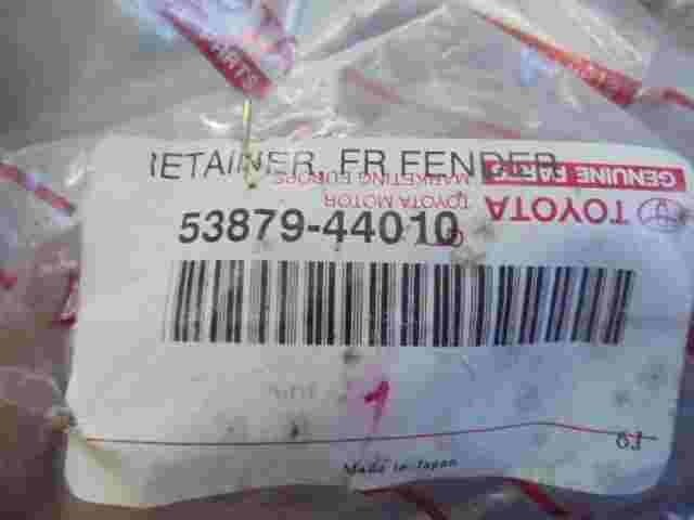 Retainer Front Fender Toyota RAV 4 Lexus 5387944010 53879-44010
