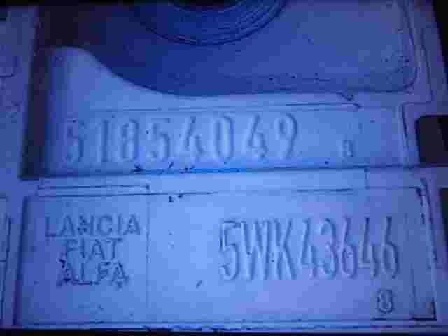 Airbagsensor Airbagsteuergerät Fiat Alfa Romeo Lancia 51854049 SIEMENS 5WK43646