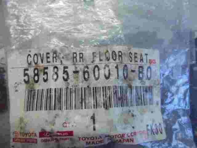 Cover Rear Floor Seat Toyota Lexus GX470 4Runner 5858560010B0 58585-60010-B0