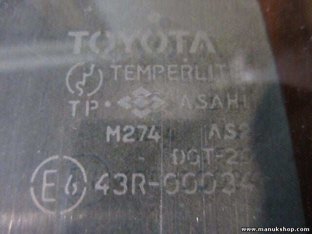 Heckklappe Scheibe Toyota Land Cruiser 43R00034 M274AS2DOT20 M274 AS2 DOT-20