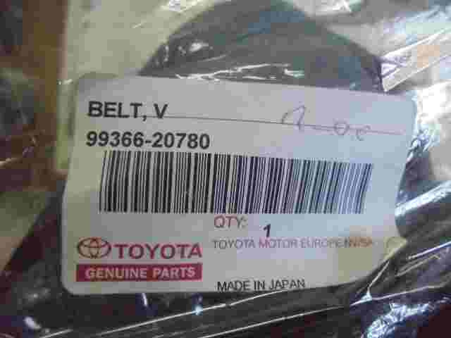 V-Ribbed Belts / Toyota Yaris 9936620780 99366-20780