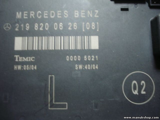 Komfortsteuergerät KSG Mercedes-Benz W219 2198200626 219 820 06 26