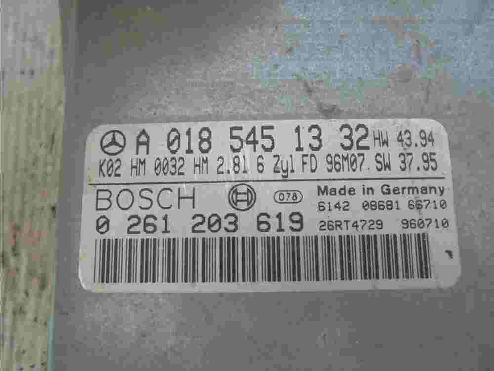 Motorsteuergerät Mercedes-Benz W210 W202 A0185451332 FD96M07 BOSCH 0261203619