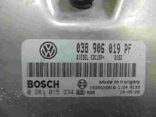 Motorsteuergerät VW Skoda Octavia 038906019PF DIESEL EDC15P BOSCH 0281015334