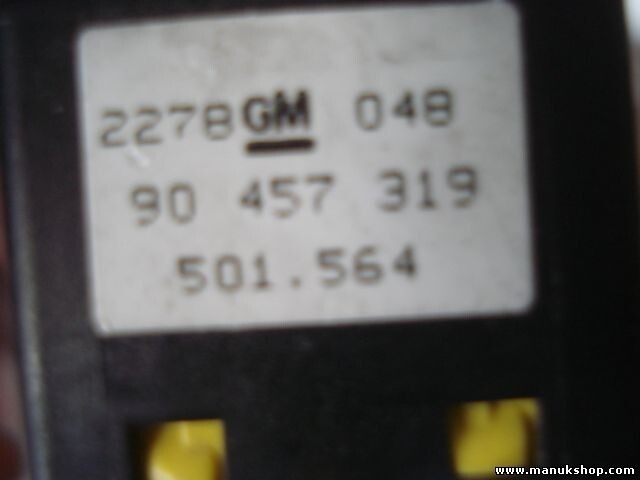 Heckscheibenheizung schalter Opel Vectra Omega B V94 V6 90 457 319 90457319
