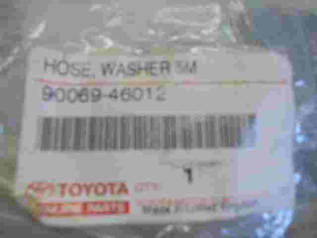 Hose Windshield Washer Toyota Corolla 9006946012 90069-46012