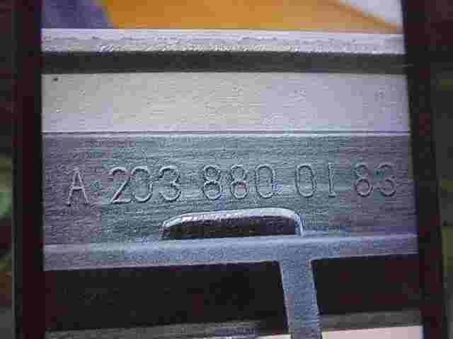 Frontgrill Grill Kühlergrill Mercedes-Benz C-Class W203 2003-2007 A2038800183