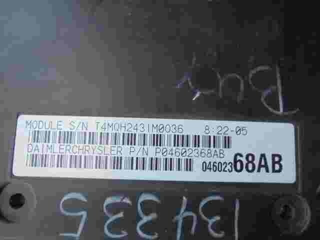 BSI Sicherungskasten Jeep Grand Cherokee P04602368AB 04602368AB T4MQH2431M0036