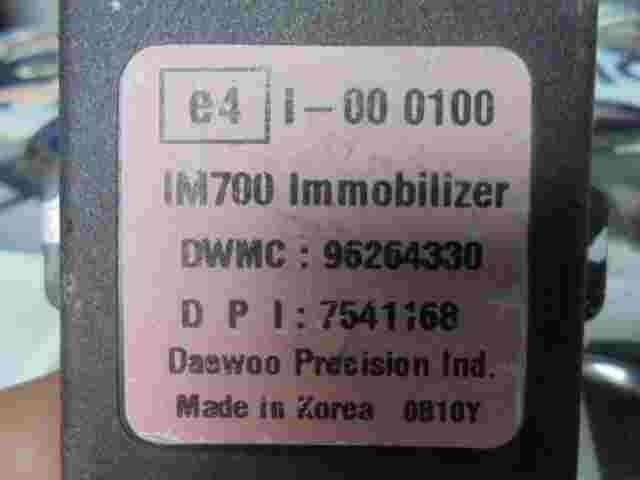 Steuergerät Wegfahrsperre Daewoo IM700 96264330 7541168