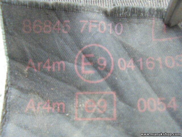 Sicherheitsgurt Gurt Nissan Terrano Ford Maverick II R20 868457F010 86845 7F010