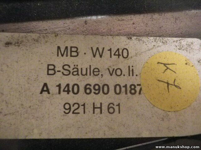 Türleiste Zierleiste Mercedes-Benz W140 600 SE SEL MB W140 A1406900187