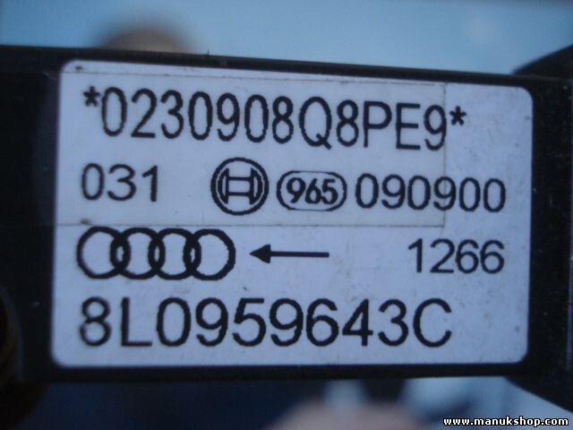 Airbagsensor Airbagsteuergerät Audi A3 8L0959643C 8L0 959 643 C 8LO959643C