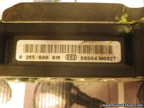 ABS Steuergerät Skoda Fabia 6R0 614 117 F 6R0614117F 6R0907379J BOSCH 0265800816
