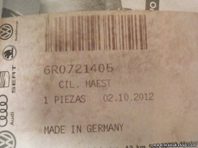 Hauptbremszylinder VW Seat Skoda Audi 6R0721405 6R0721388 6R0 721 388