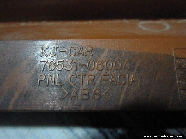 Mittelkonsole Ssang Yong Korando KJ 1996-2006 7653106004 76531-06004 76531 06004