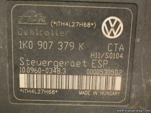 ABS Steuergerät Audi Seat Skoda 1K0907379K 1K0614517H 10096003483 10020601064