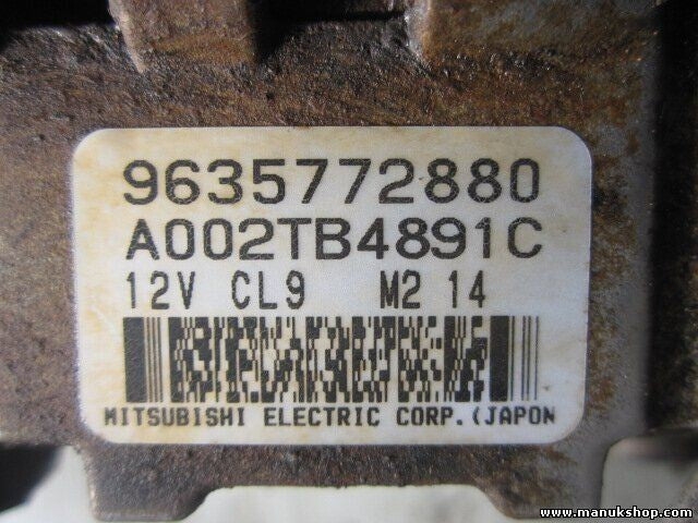 Lichtmaschine Suzuki Citroën Evasion Jumper Fiat Scudo 9635772880 A002TB4891C