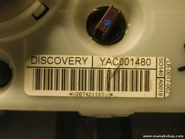 Kombiinstrument Tacho Land Rover Discovery YAC001480 YAC 001480 LR0017002