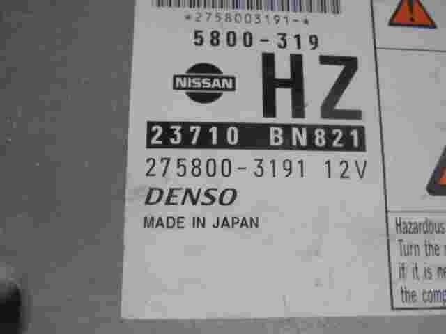 Motorsteuergerät Nissan Almera 23710BN821 23710 BN821 5800319HZ DENSO 2758003191