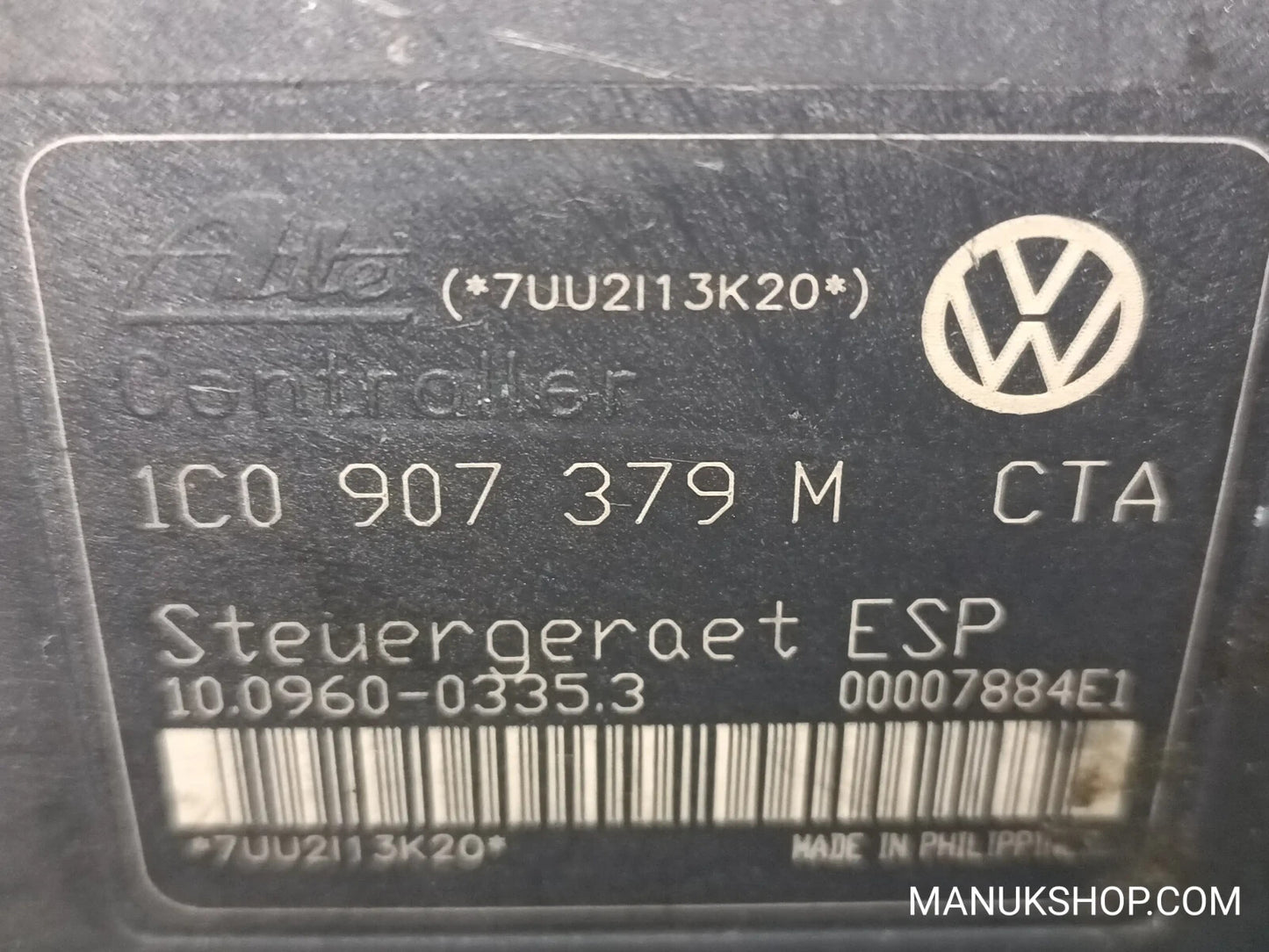 ABS Hydraulikblock VW Volkswagen 1C0907379M 1C0 907 379 M 10096003353 1J0614517J
