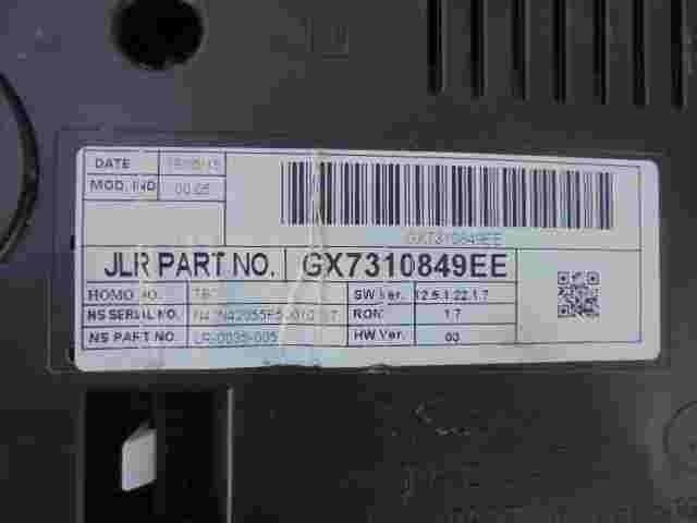 Kombiinstrument Tacho Jaguar XE GX7310849EE LR0035005 N42N42055F50010357