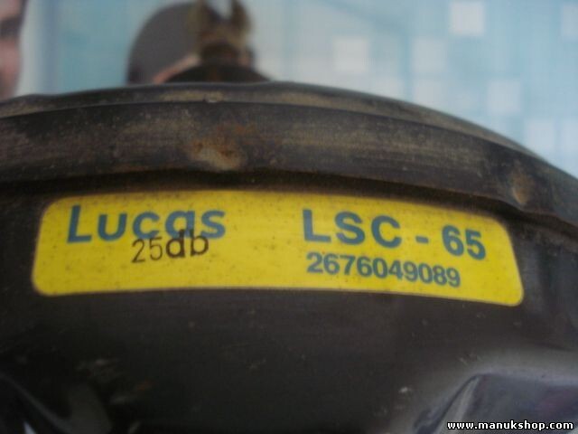 Bremskraftverstärker Nissan Vanette 1992 2676049089 LUCAS LSC-65 LSC65