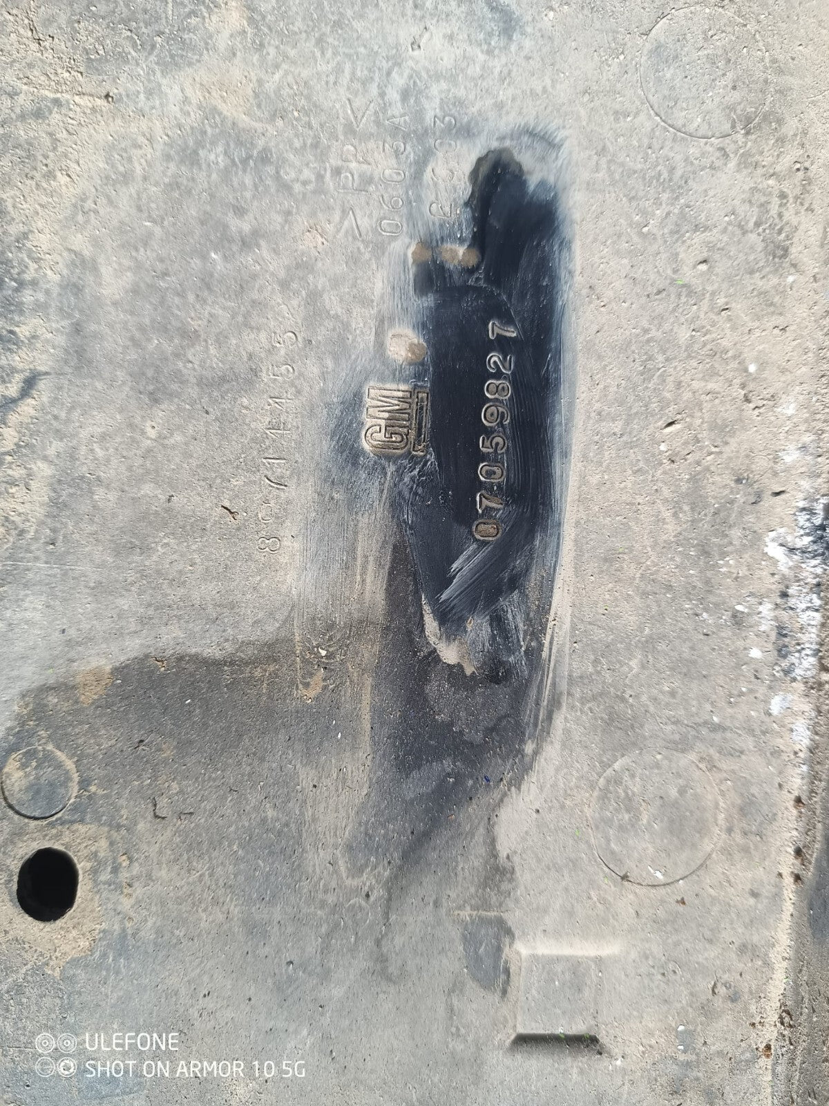 Stoßstange hinten Opel Frontera B 07059827 897144552