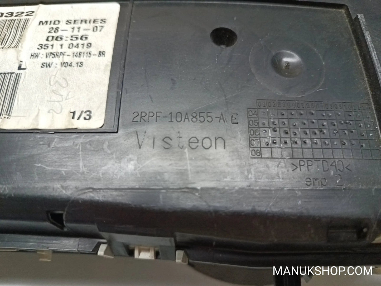 Kombiinstrument Tacho Renault Megane 8200720313L VP5RPF14B115-BR 2RPF10A855AE